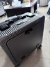 Walker Shop輕奢品牌登機箱鋁框拉桿箱小型輕便商務(wù)旅行箱前置開(kāi)口行李箱子 槍灰色【前開(kāi)蓋+杯架+USB充電】 18英寸 【橫款/可登機】 曬單實(shí)拍圖