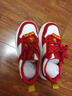 百麗（Belle）全家福新年紅色板鞋女款厚底運動(dòng)小白鞋子D4U1DAM5 紅色（禮盒款） 36 (230mm) 曬單實(shí)拍圖