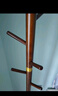 棲音閣衣架落地實(shí)木衣帽架臥室掛衣架落地客廳立式晾衣掛衣桿室內掛包架 曬單實(shí)拍圖
