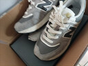 NEW BALANCE NB 574防滑耐磨復古低幫休閑運動(dòng)跑步鞋男女款 U574LGT1 U574LGT1-D 38 (腳長(cháng)23.5cm) 曬單實(shí)拍圖