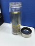 富光玻璃杯雙層 帶茶隔大容量隔熱茶杯高檔商務(wù)泡茶車(chē)載水杯透明杯子 曬單實(shí)拍圖