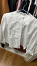 啄木鳥(niǎo)純棉白襯衫女秋新款設計感小眾上衣休閑打底寬松慵懶長(cháng)袖疊穿襯衣 白色 M 曬單實(shí)拍圖