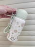 書(shū)穗兒可愛(ài)保溫杯女生新款2025吸管水杯高顏值學(xué)生上學(xué)專(zhuān)用咖啡雙飲杯子 滿(mǎn)鋪青蘋(píng)果小貓+蘋(píng)果風(fēng)鈴掛件 曬單實(shí)拍圖