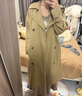 麓格立風(fēng)衣外套女卡其色裝春秋款女士2025新款高個(gè)子韓版秋季大衣中長(cháng)款 高質(zhì)量卡其色風(fēng)衣 M 曬單實(shí)拍圖