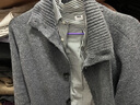 優(yōu)衣庫男女裝souffle?yarn舒芙蕾針織開(kāi)衫/毛衣毛衫25新款480023 08 深灰色 S 曬單實(shí)拍圖