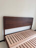 續寫(xiě)黑胡桃木實(shí)木床簡(jiǎn)約小戶(hù)型家用臥室1.5X2米家具單雙人穩穩床Pro-J 曬單實(shí)拍圖