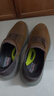 斯凱奇（Skechers）閃穿鞋男鞋春季薄款商務(wù)鞋一腳蹬德比鞋舒適上班鞋205046 曬單實(shí)拍圖