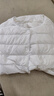 2025新款輕薄羽絨服女保暖內膽短款大碼修身時(shí)尚外套秋冬女裝圓領(lǐng) 奶白色【正品輕薄羽絨】 M 建議75-95斤 曬單實(shí)拍圖