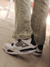 ZLZPaj4男鞋莆田2026春季高顏值板鞋高幫鞋子空軍一號氣墊籃球運動(dòng)鞋 AJ4 白水泥 【純原旗艦品質(zhì)】 40 曬單實(shí)拍圖