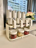 家の物語(yǔ)（KATEI STORY）日本調料瓶套裝全套調料罐鹽罐油壺醬油瓶醋瓶調料收納置物架套裝 【9件套】調料瓶*4+調料罐*4+收納架-送標簽 曬單實(shí)拍圖