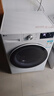 LG纖慧 10.5KG全自動(dòng)滾筒洗衣機 超薄 家用大容量  AI直驅變頻 95°高溫煮洗 FLX10N4W 曬單實(shí)拍圖