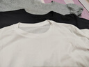 優(yōu)衣庫男裝女裝快干圓領(lǐng)T恤/短袖482300 00 白色 S 曬單實(shí)拍圖