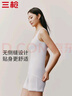 三槍【2件裝】100%純棉背心女士彈力打底內搭圓領(lǐng)百搭寬肩帶吊帶女衫 曬單實(shí)拍圖