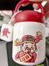 迪樂(lè )貝爾保溫杯小巧便攜高顏值泡茶杯不銹鋼可愛(ài)迷你水杯女學(xué)生隨手杯子 紅色200ml-財源滾滾 曬單實(shí)拍圖