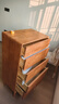 維莎維莎全實(shí)木斗柜現代簡(jiǎn)約收納柜臥室斗櫥立柜儲物柜四斗柜五斗柜 五斗柜(600*380*1135mm) 曬單實(shí)拍圖