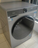 海爾（Haier）滾筒洗衣機10KG全自動(dòng)家用大容量 一級變頻+超薄+1.1高洗凈比+高溫洗+雙噴淋 政府補貼XQG100-608H 曬單實(shí)拍圖