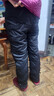 皮爾卡丹（pierre cardin）品牌工裝羽絨褲女冬季外穿2025新品時(shí)尚高腰保暖防寒束腳女士棉褲 黑色 XL 115-130斤 曬單實(shí)拍圖