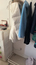 懶角落衣帽架落地衣架臥室晾衣架多功能置物架帶輪掛鉤晾衣桿收納筐80m 曬單實(shí)拍圖