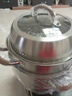 愛(ài)仕達蒸鍋304不銹鋼加高厚大容量廚房家用復底蒸饅頭鍋燃氣電磁爐通用 加高雙層蒸鍋 30cm 曬單實(shí)拍圖