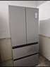 海爾（Haier）冰箱488升超薄60cm內法式多門(mén)四開(kāi)雙對開(kāi)門(mén)可嵌入小紅花套系變頻一級能效風(fēng)冷無(wú)霜大容量國家補貼 488L+594mm超薄+黑金凈化+母嬰三擋變溫 曬單實(shí)拍圖