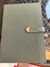 勤得利a5筆記本本子簡(jiǎn)約商務(wù)辦公工作會(huì )議記錄本大學(xué)生記事本精致加厚橫線(xiàn)日記本高檔禮盒套裝可定制logo B5茶香綠【單本裝】 曬單實(shí)拍圖