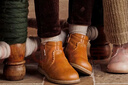 小羊沃利woollykids男女童真皮童鞋中高幫時(shí)尚防滑休閑復古風(fēng)皮靴 加毛咖啡棕 25 碼 內長(cháng)16.0cm適合腳長(cháng)15.1-15.5cm 曬單實(shí)拍圖