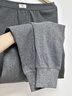 七匹狼保暖褲男士100%純棉冬季打底保暖內衣男線(xiàn)褲襯褲內穿薄款秋衣秋褲 100%純棉10A抗菌-深灰+淺灰（2條裝） 2XL (180) 推薦150-170斤 曬單實(shí)拍圖