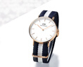 丹尼爾惠靈頓（DanielWellington）DW手表北歐風(fēng)簡(jiǎn)約男士手表尼龍帶石英表新年禮物DW004 曬單實(shí)拍圖