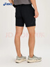 亞瑟士ASICS運動(dòng)短褲男子舒適透氣百搭速干運動(dòng)褲 2031F119-001 黑色 L 曬單實(shí)拍圖