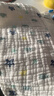 潔麗雅（Grace）A類(lèi)純棉嬰兒紗布浴巾男女寶寶洗澡巾新生兒用品大毛巾被110*110cm 曬單實(shí)拍圖