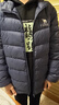 駱駝（CAMEL）兒童羽絨服加絨加厚輕薄款戶(hù)外防風(fēng)面包服外套中大女男童親子裝 芥藍色 【清潔度1000】 150 【含絨量高達90%】 曬單實(shí)拍圖