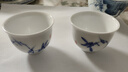 末都景德鎮手繪青花瓷品茗杯主人單個(gè)陶瓷蘭花功夫小茶杯中式茶具茶碗 深谷幽蘭品杯【40ml】手工制作 曬單實(shí)拍圖