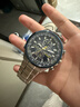 西鐵城（CITIZEN）手表 藍天使一代二代三代 光動(dòng)能電波男表自動(dòng)對時(shí)時(shí)尚潮流男表 AT8020-54L 曬單實(shí)拍圖