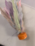 杜威克雞毛毽子運動(dòng)專(zhuān)用兒童小學(xué)生毽球比賽專(zhuān)用耐踢鍵子  彩虹色五只裝 曬單實(shí)拍圖