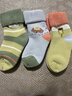 自由系嬰兒襪子秋冬寶寶中筒襪加厚毛圈保暖毛巾襪冬季新生男女幼兒童襪 曬單實(shí)拍圖