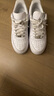 耐克NIKE板鞋女空軍一號AF1 AIR FORCE 1運動(dòng)鞋DD8959-100白37.5 曬單實(shí)拍圖