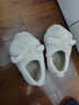 魔杏棉拖鞋女士冬季新款外穿包跟室內家居可愛(ài)保暖毛絨情侶棉鞋男冬天 淺咖 38-39 適合37-38（內長(cháng)240mm） 曬單實(shí)拍圖