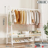 順優(yōu)衣架落地衣帽架掛衣架臥室客廳可移動(dòng)晾衣收納架白色150cmSY-404 曬單實(shí)拍圖