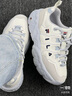 斐樂(lè )（FILA）官方楊冪同款松餅鞋女鞋老爹鞋運動(dòng)鞋鞋子厚底休閑鞋 微白-WW 40 曬單實(shí)拍圖