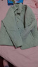 皮爾卡丹（pierre cardin）輕薄棉服春新款翻領(lǐng)直筒百搭葫蘆花短款棉衣外套上衣女小棉襖休閑 抹茶綠 L 110-120斤 曬單實(shí)拍圖