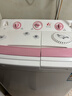 長(cháng)虹半自動(dòng)波輪洗衣機 家用老式雙缸雙桶 洗脫一體機 大容量脫水甩干機 以舊換新 洗脫19.5公斤【洗滌13公斤+脫水6.5公斤】 曬單實(shí)拍圖