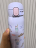 象?。╖O JIRUSHI）2024新款日本象印保溫杯女生高顏值兒童學(xué)生可愛(ài)卡通印象保冷水杯 甜品紫 2024新款 480ml 曬單實(shí)拍圖