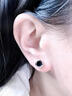 BJYL莫比烏斯耳釘男士2026新款磁吸無(wú)耳洞耳夾耳環(huán)痞帥潮流學(xué)生耳飾品 耳夾款單只(無(wú)耳洞拍） 曬單實(shí)拍圖