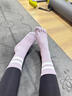 帛芮五指瑜伽襪普拉提襪子中長(cháng)筒防滑專(zhuān)業(yè)女室內運動(dòng)指壓板專(zhuān)用訓練襪 曬單實(shí)拍圖