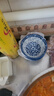 華青格碗盤(pán)餐具青花瓷5英寸唐式碗4只裝家用飯碗高溫釉下彩 曬單實(shí)拍圖