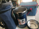 泰福高（TAFUCO）保溫飯盒316不銹鋼提鍋四層男士超長(cháng)保溫桶食品級2.5L紳士藍T0287 曬單實(shí)拍圖