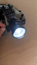 微笑鯊頭燈強光超亮充電感應頭戴式超長(cháng)續航戶(hù)外夜釣魚(yú)照明led疝氣礦燈 升級款/4電+配數據線(xiàn) 白藍黃三色光源/伸縮調焦 曬單實(shí)拍圖