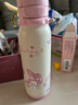 杯具熊兒童雙飲保溫杯學(xué)生保溫壺成人女士水杯子女生吸管杯送禮物 銳氣雙飲星月美樂(lè )蒂 600ml 曬單實(shí)拍圖