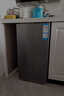 海爾（Haier）家用客廳餐邊柜小冰箱迷你93升一級能效宿舍出租房酒店辦公室電競房超薄冰吧復古小型電冰箱 90升統帥單門(mén)冰箱丨全冷藏調溫丨黑金凈化丨一級能效 曬單實(shí)拍圖