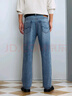 杰克·瓊斯（JACK&JONES） 男裝秋季牛仔褲寬松直筒版型多口袋中藍洗水長(cháng)褲褲子225332086 曬單實(shí)拍圖
